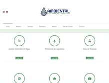 Tablet Screenshot of pcambiental.com